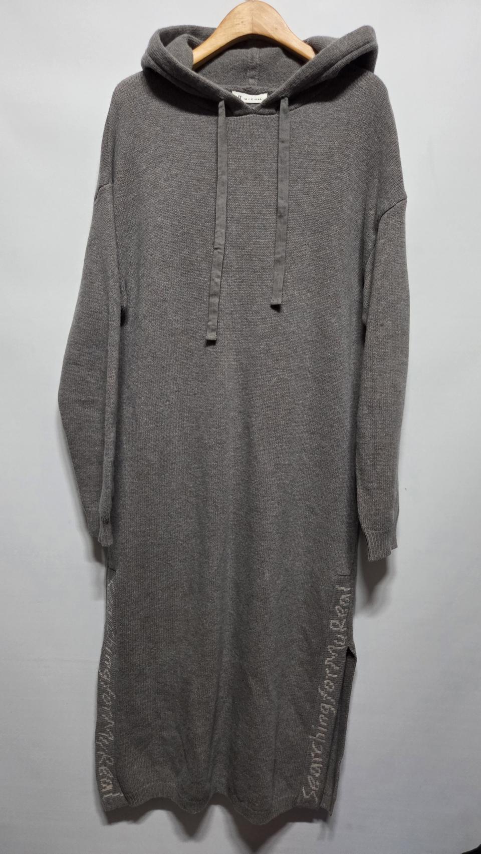 (F) 잇미샤 후드 니트원피스