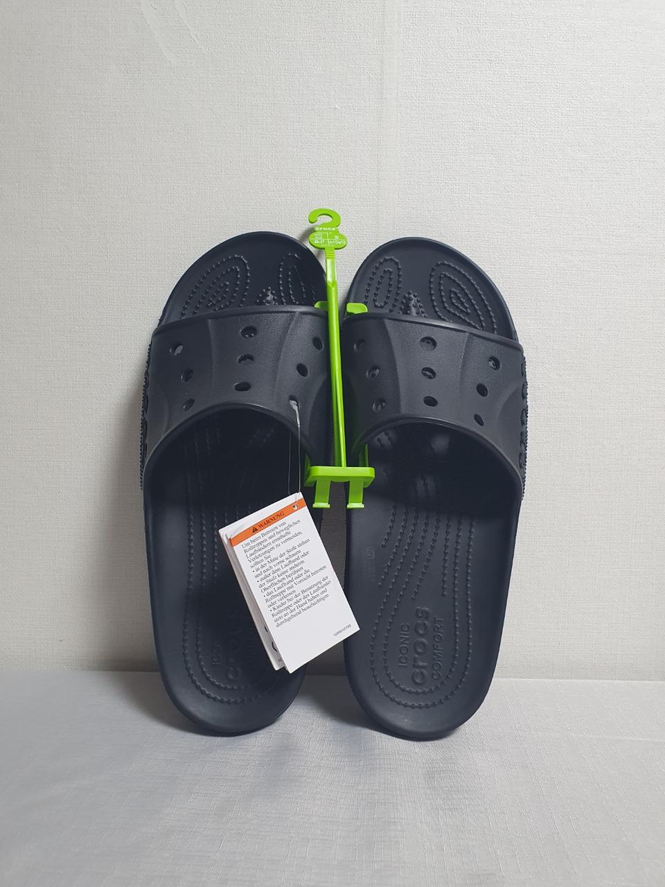 크록스 바야2 슬라이드 블랙 300mm 빅사이즈 새상품 슬리퍼