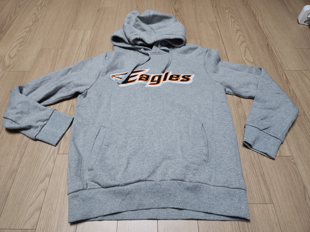 한화 이글스 춘추용 후드 티셔츠 사이즈 95 판매합니다.