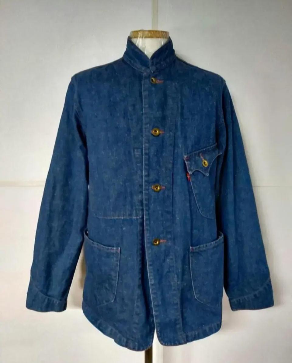 95)리바이스 레드탭 데님 해외판 청 자켓