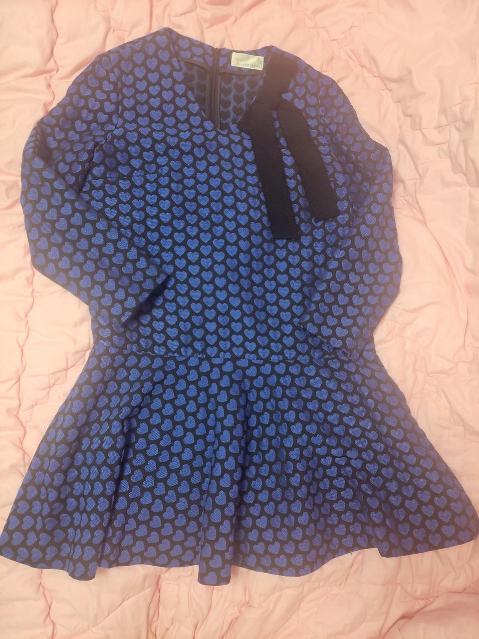 급처상태좋음!레니본 하트패턴 리본 플레어 공주원피스