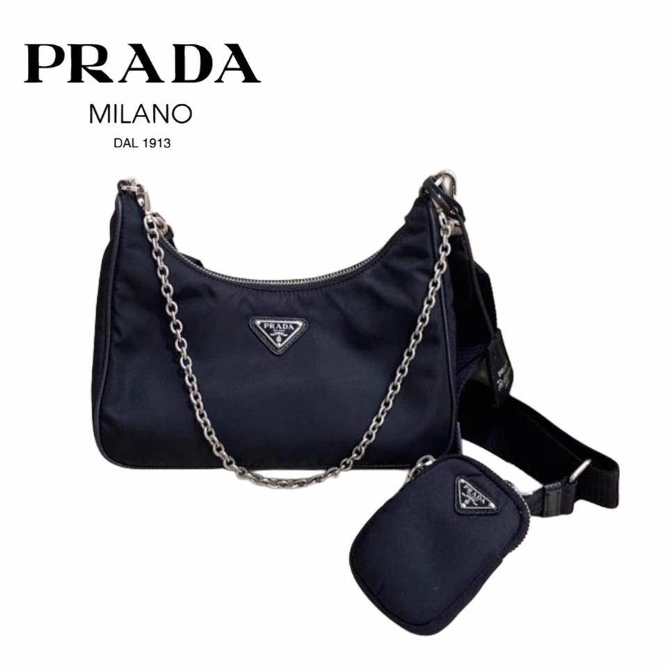 프라다뷰티 리나일론 호보백 vip 백