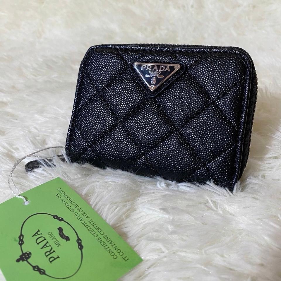프라다뷰티 캐비어 카드지갑 동전지갑 풀박스