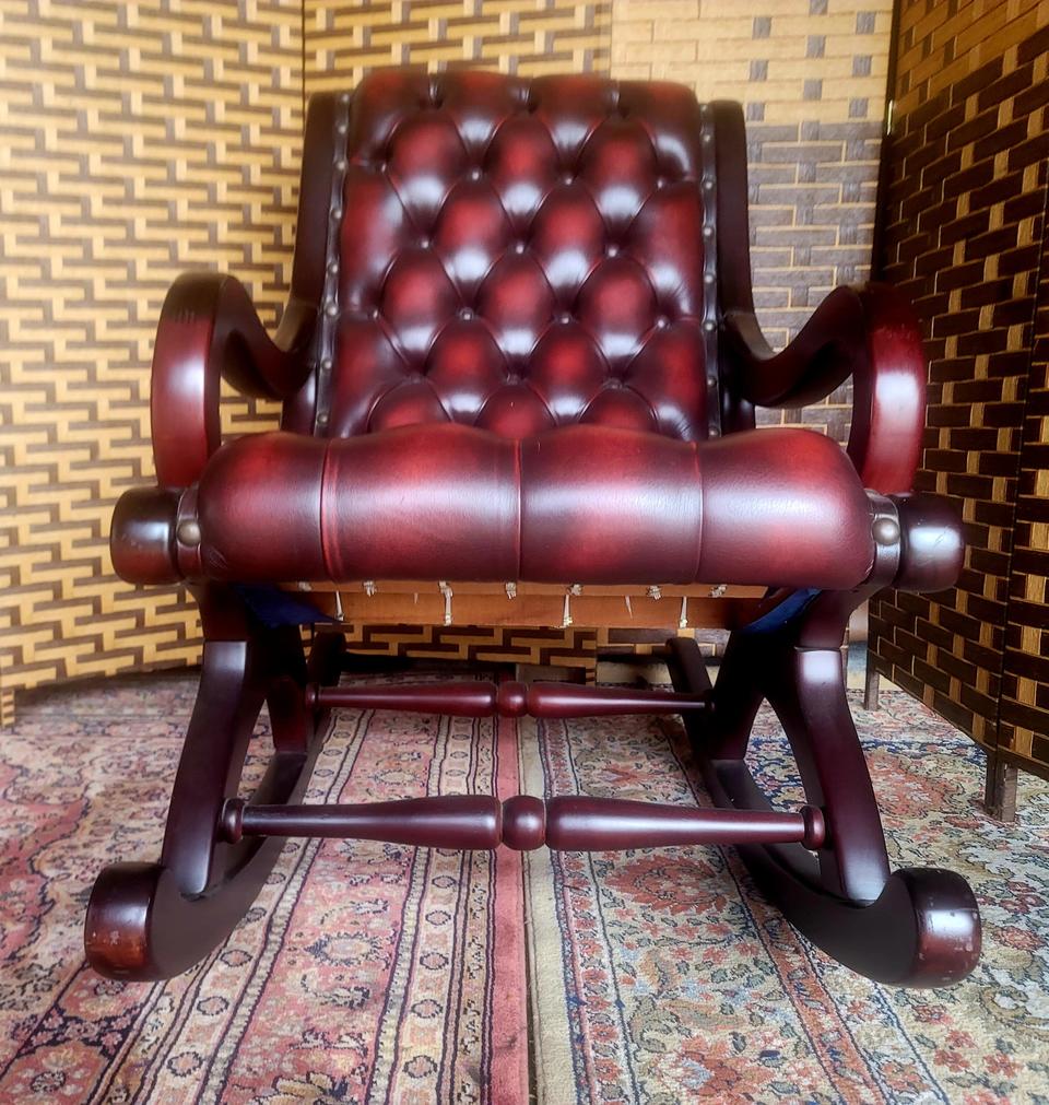 *소파맨*체스터필드디자인*흔들체어*