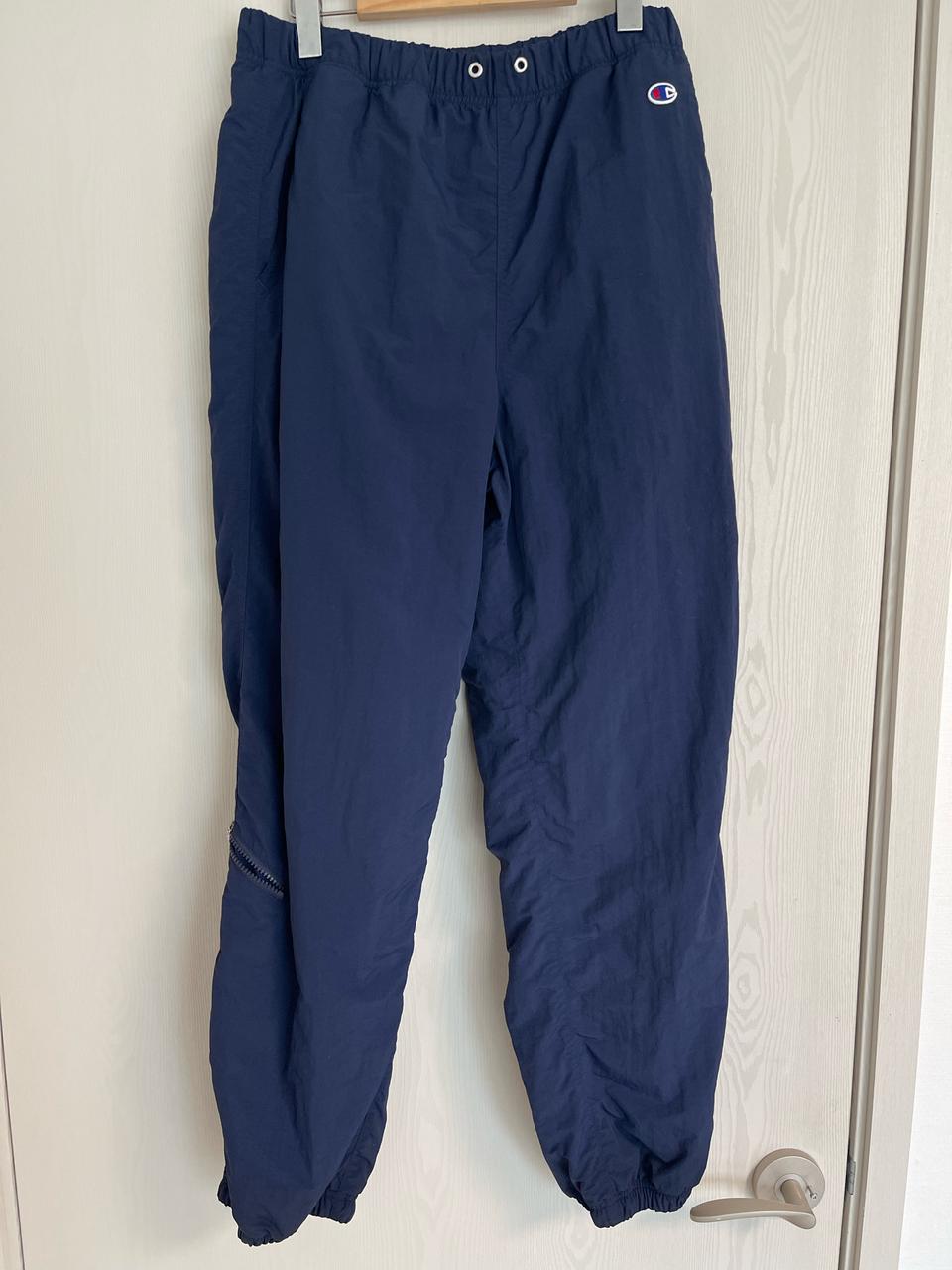 챔피언 x 디스이즈네버댓 우븐 트랙 롱팬츠 L