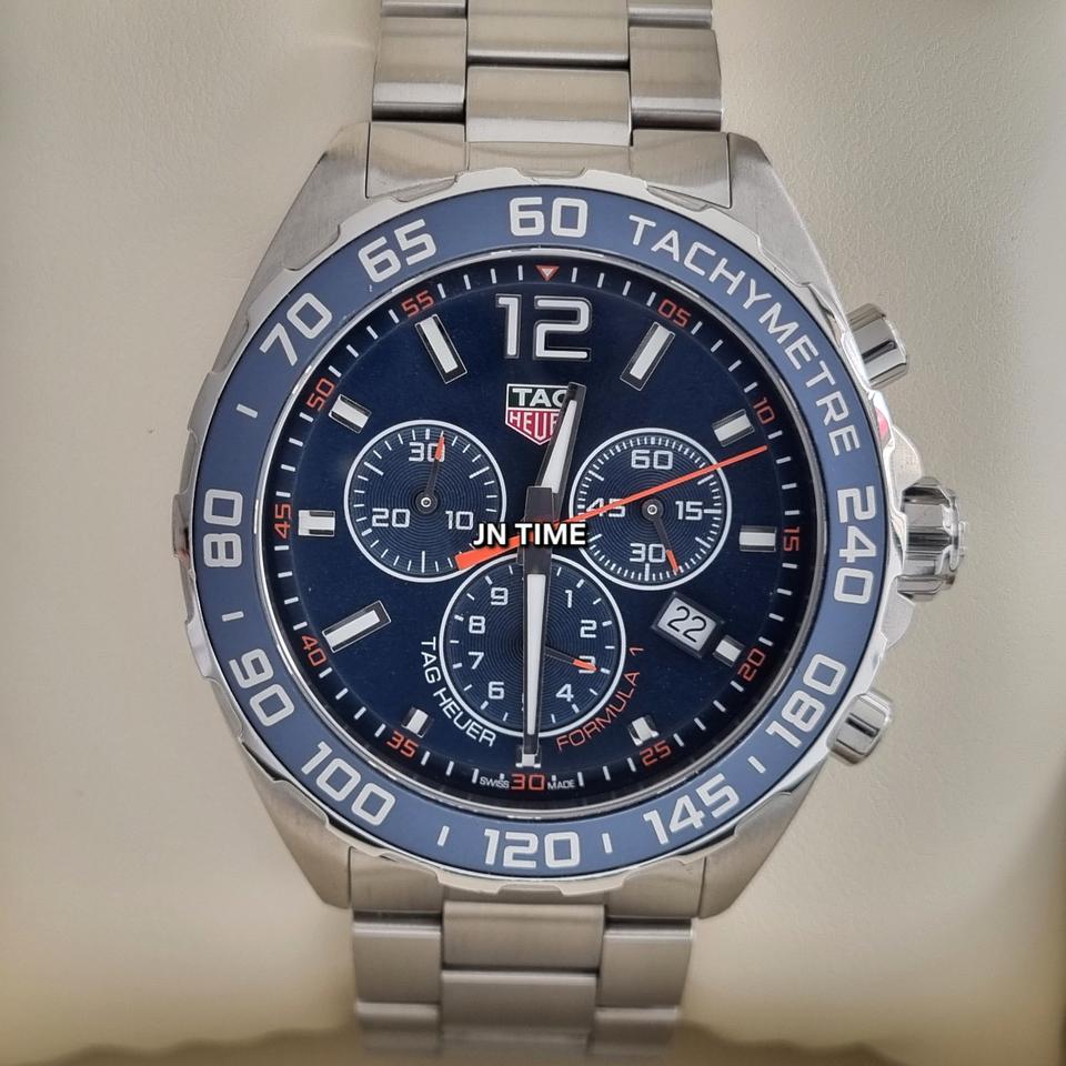 태그호이어 포뮬러1 크로노 청판 쿼츠 43mm CAZ1014(2018년식