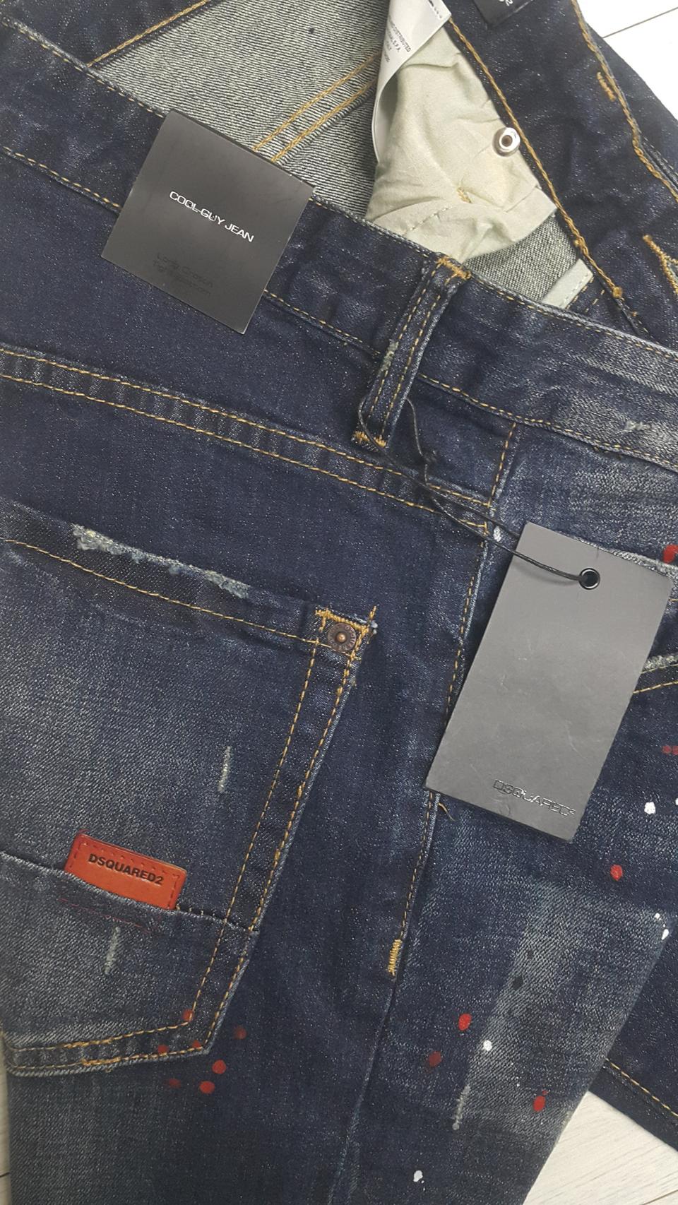 디스퀘어드2(이태리판) 레드탭 스판대님 32"(No.84)새제품!