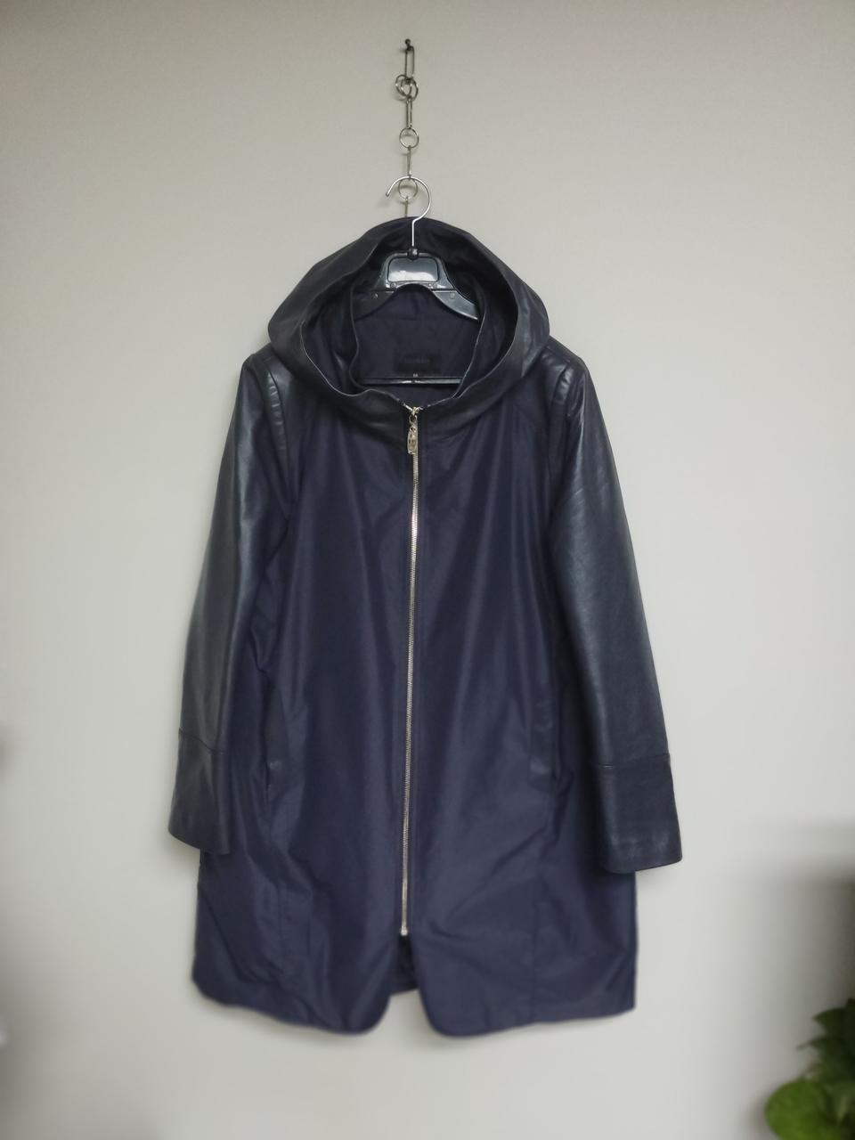 조이너스 양가죽 배색 자켓 여 66ㅡ77