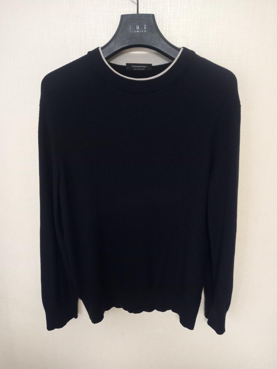 에르메네질도제냐 니트 크루넥 100