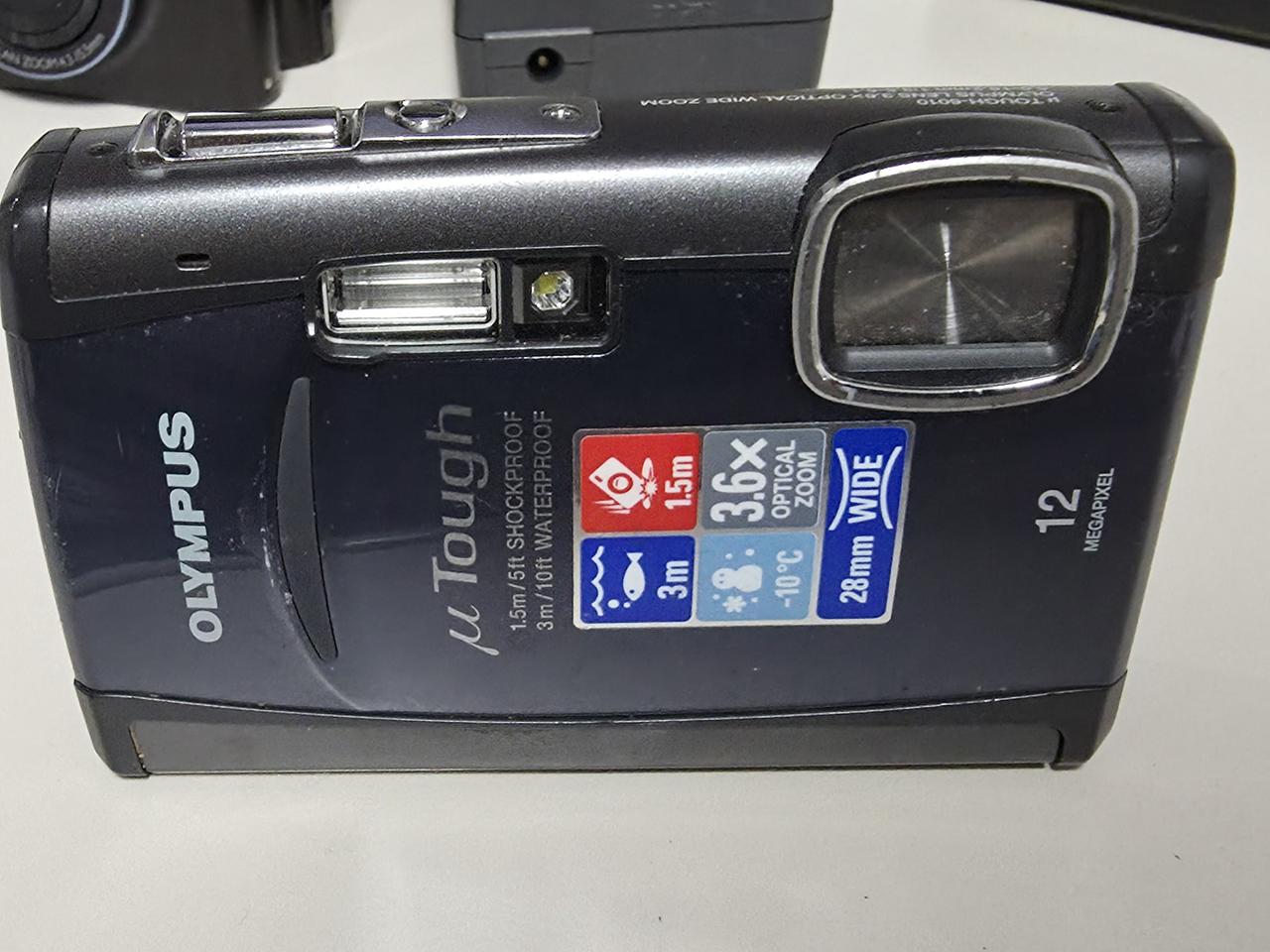 올림푸스 뮤 터프 6010 빈티지 디지털카메라
