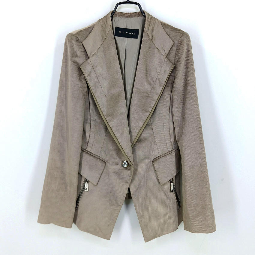 미샤 여성 춘추 코듀로이자켓 샌드82 (HU43442)