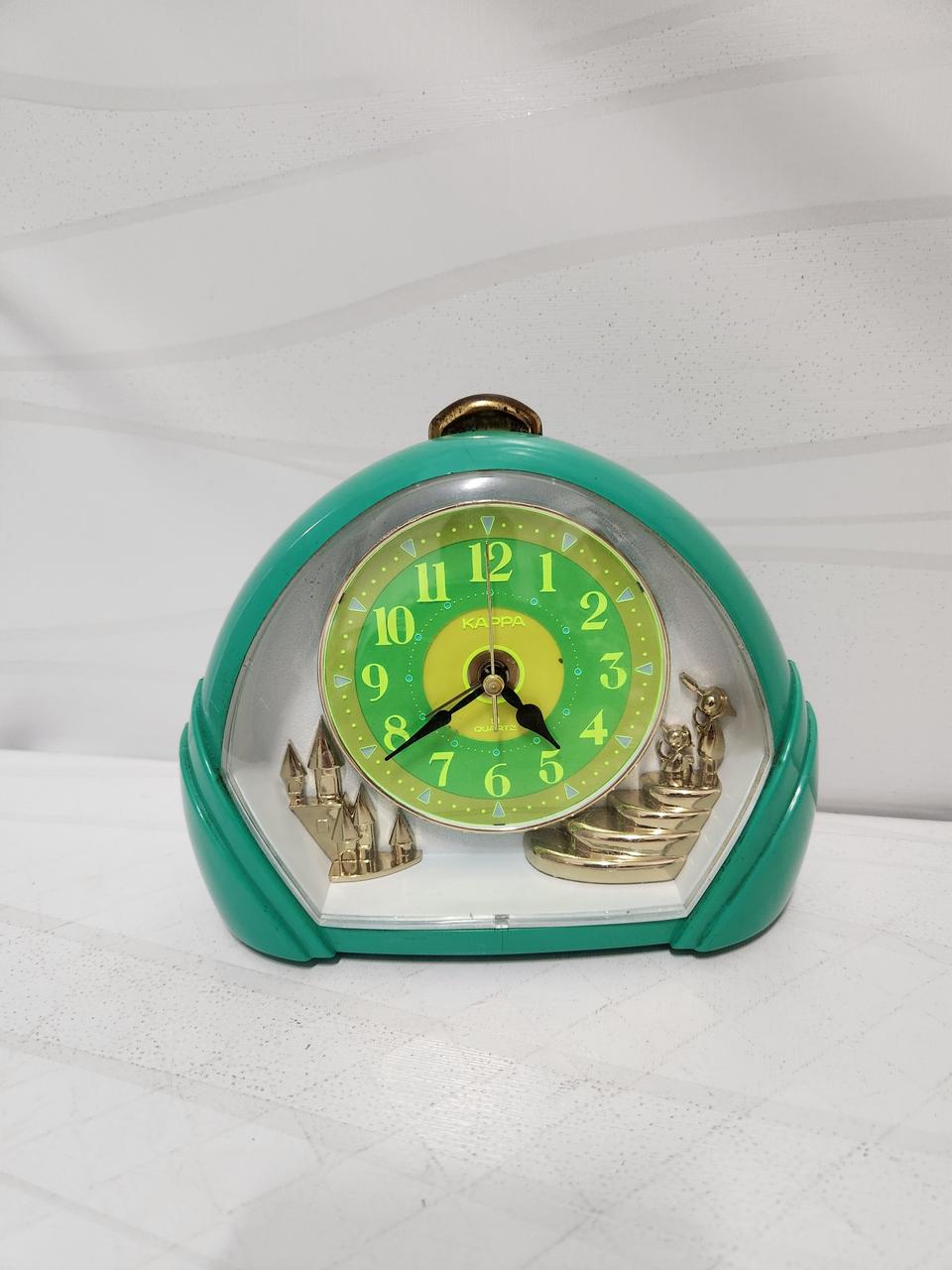 카파 탁상시계 그린 빈티지 인테리어 소품