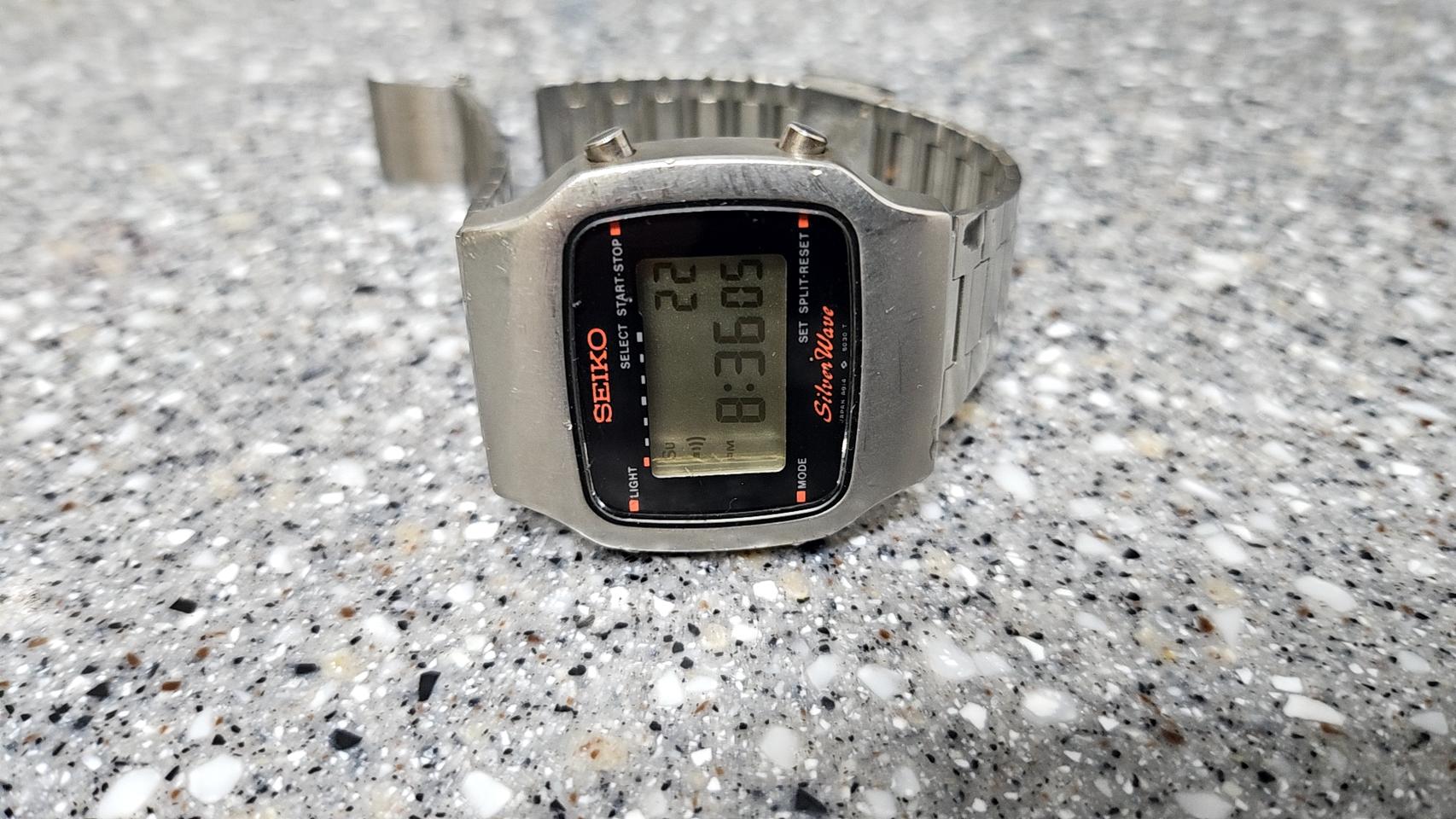 세이코실버웨이브디지털