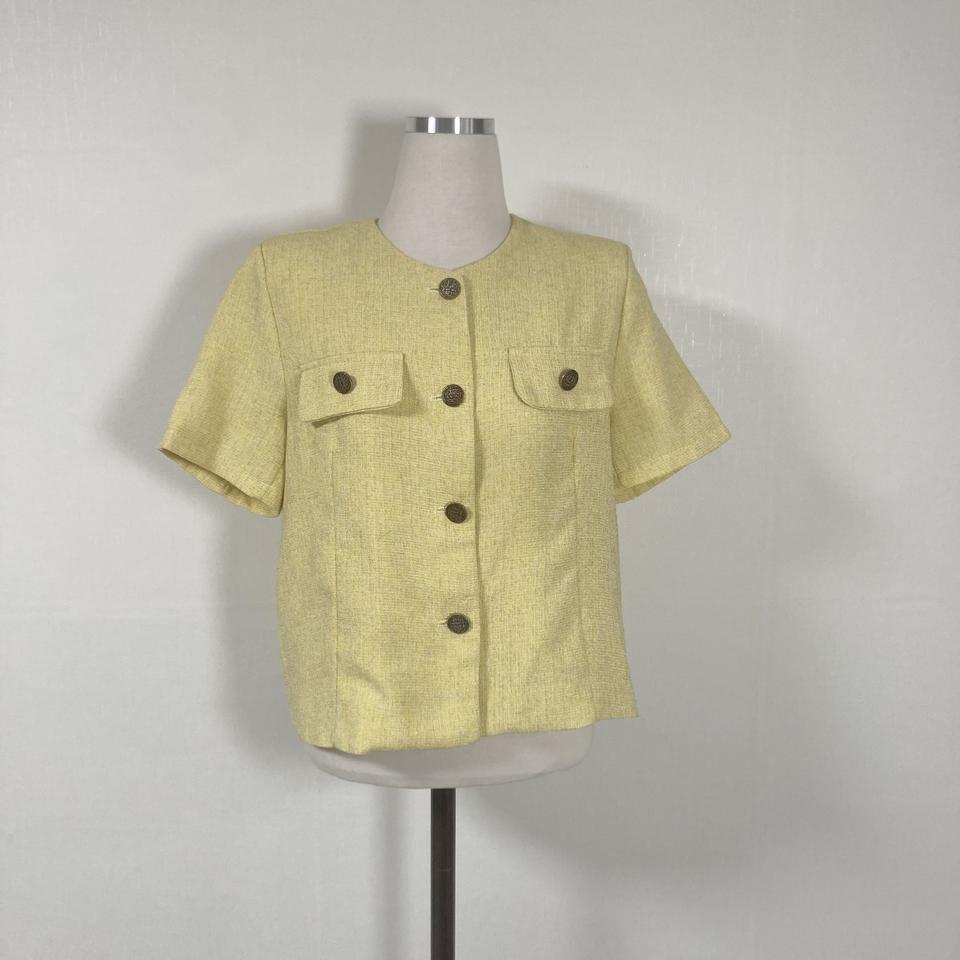 TIANJIAO 여성 트위드숏반팔 F 호호상점