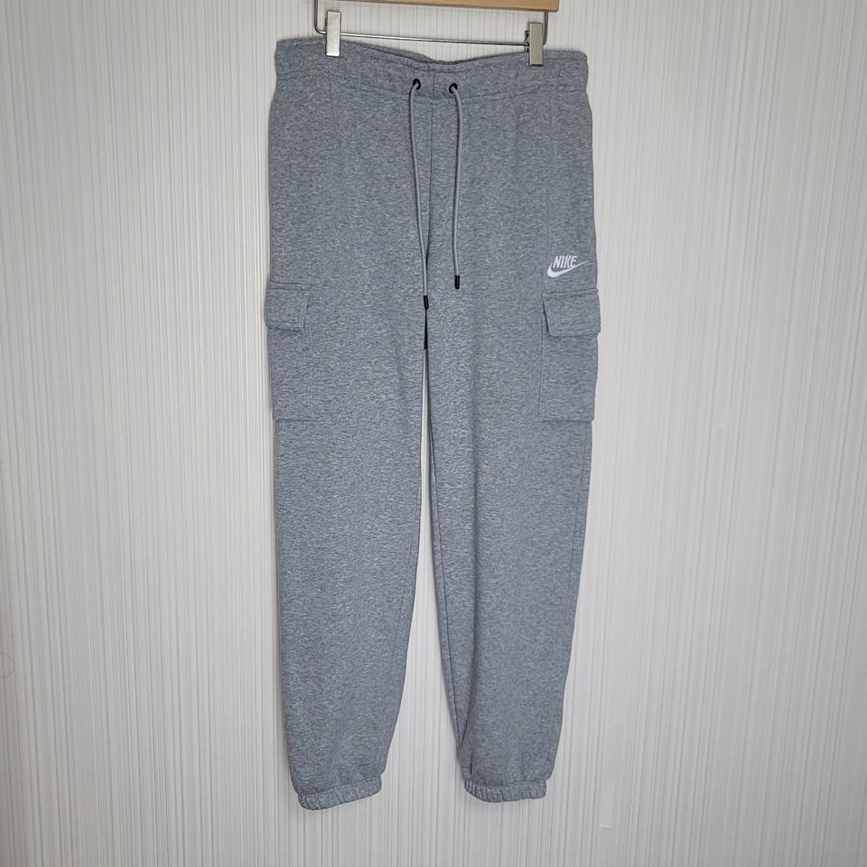 L 나이키 카고 트레이닝바지 그레이