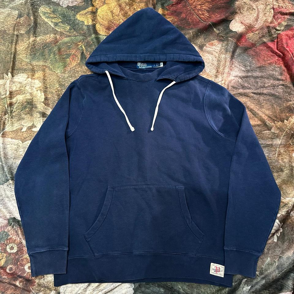 폴로 랄프로렌 빈티지 네이비후드티 L 폴로후드집업 후드집업 폴로랄프로렌