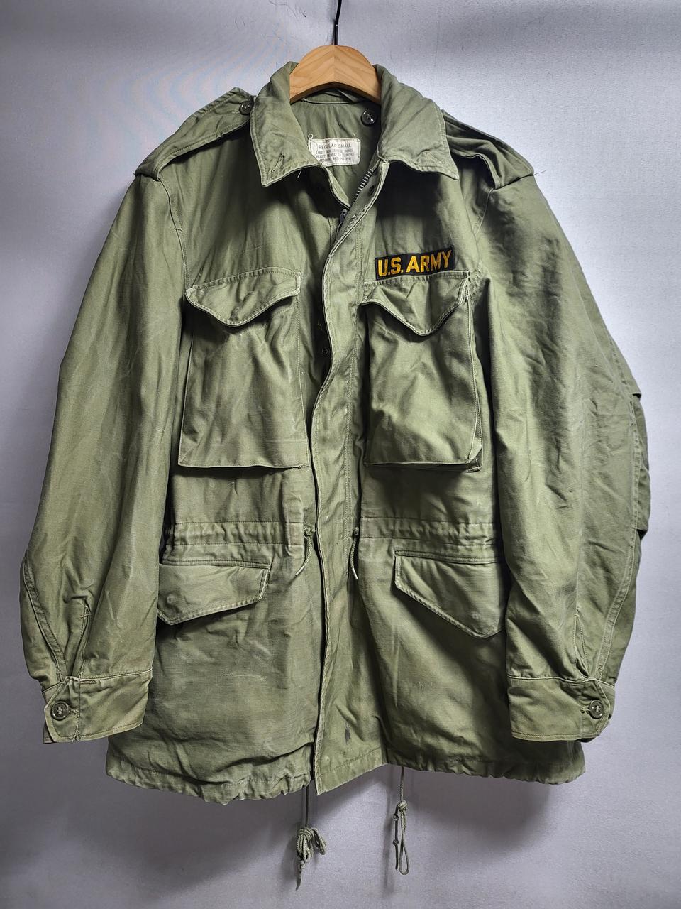 미군 오리지날 M51 자켓 야상 스몰레귤러 