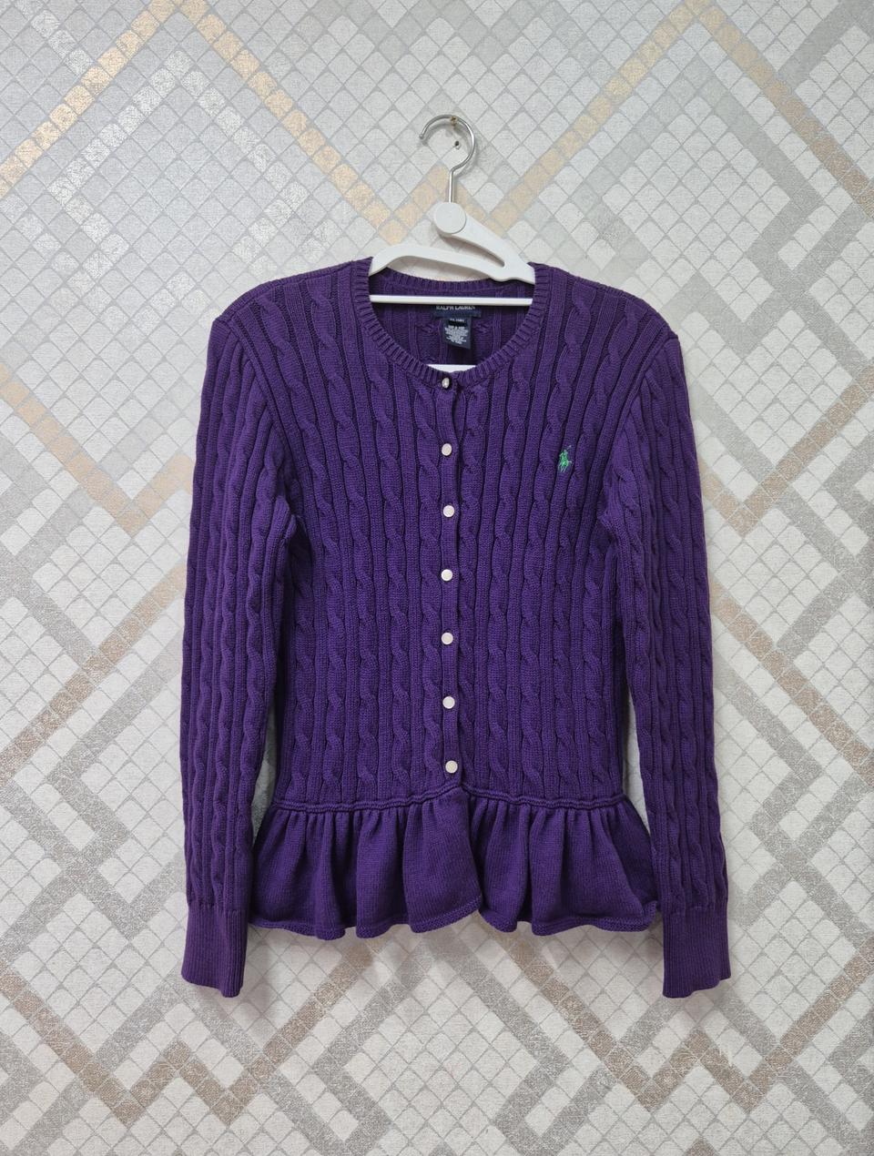 폴로랄프로렌 케이블 니트 가디건