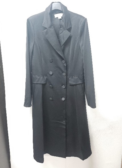 CERRUTI 1881 블랙 더블 코트 자켓  66