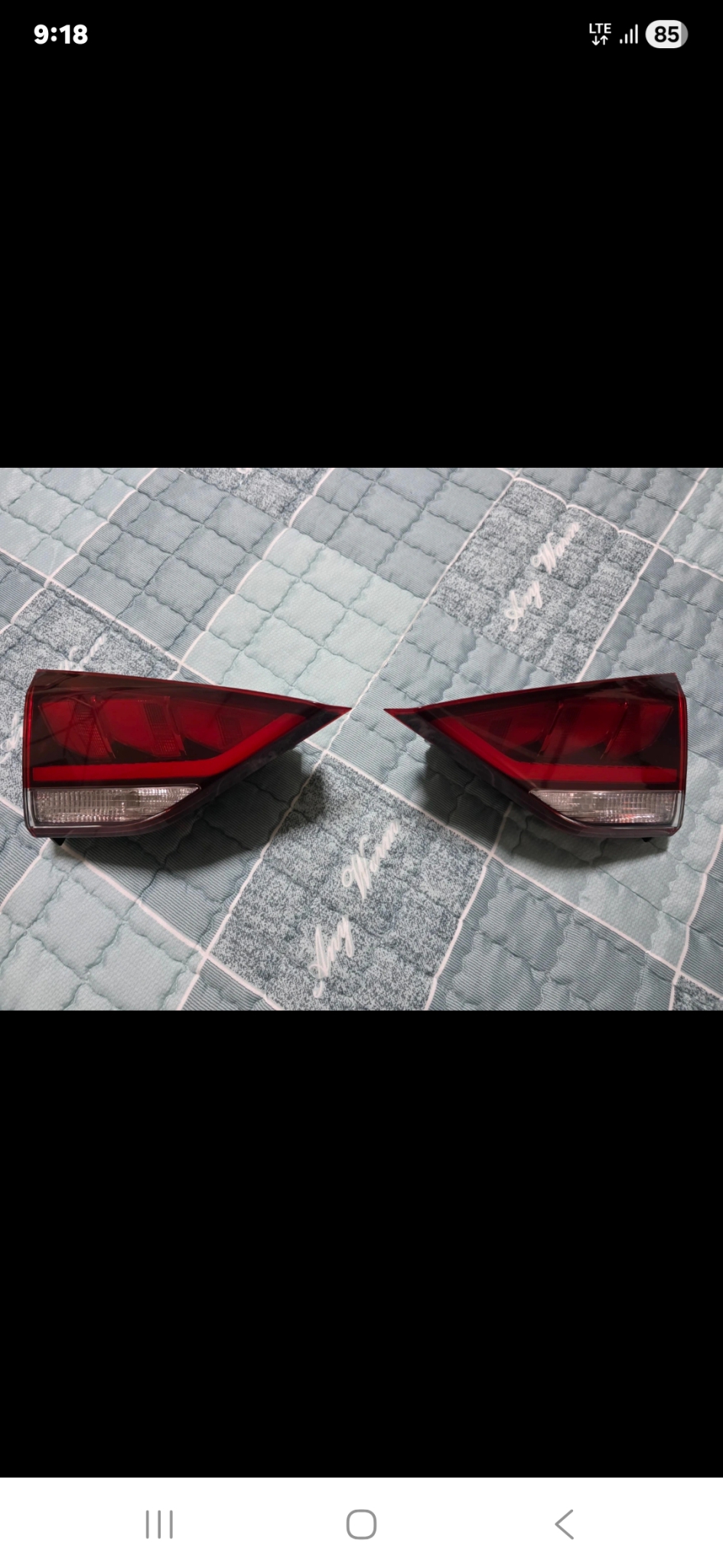 현대 제네시스G80 DH 후미등 테일램프 트렁크등 브래이크등