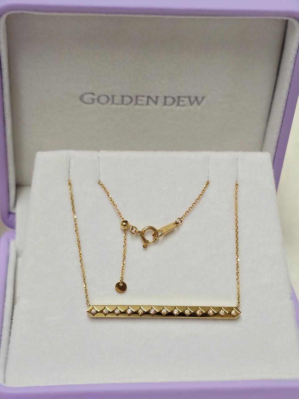 골든듀아스테리아1 다이아 목걸이 정품