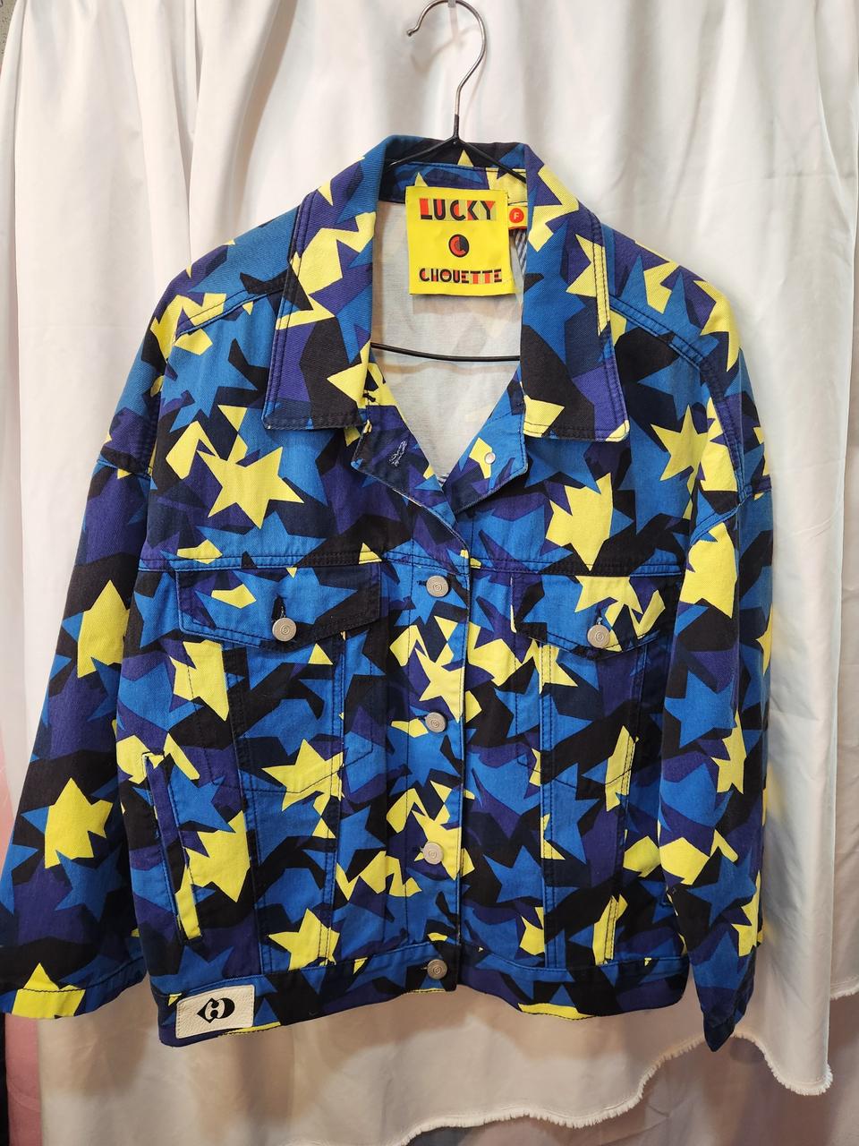 F)럭키슈에뜨 데님자켓