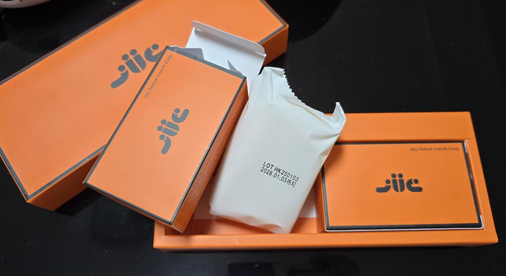 제주 네이처 인섹츠 클렌징 솝 비누100g×2개입(새상품.선물용)