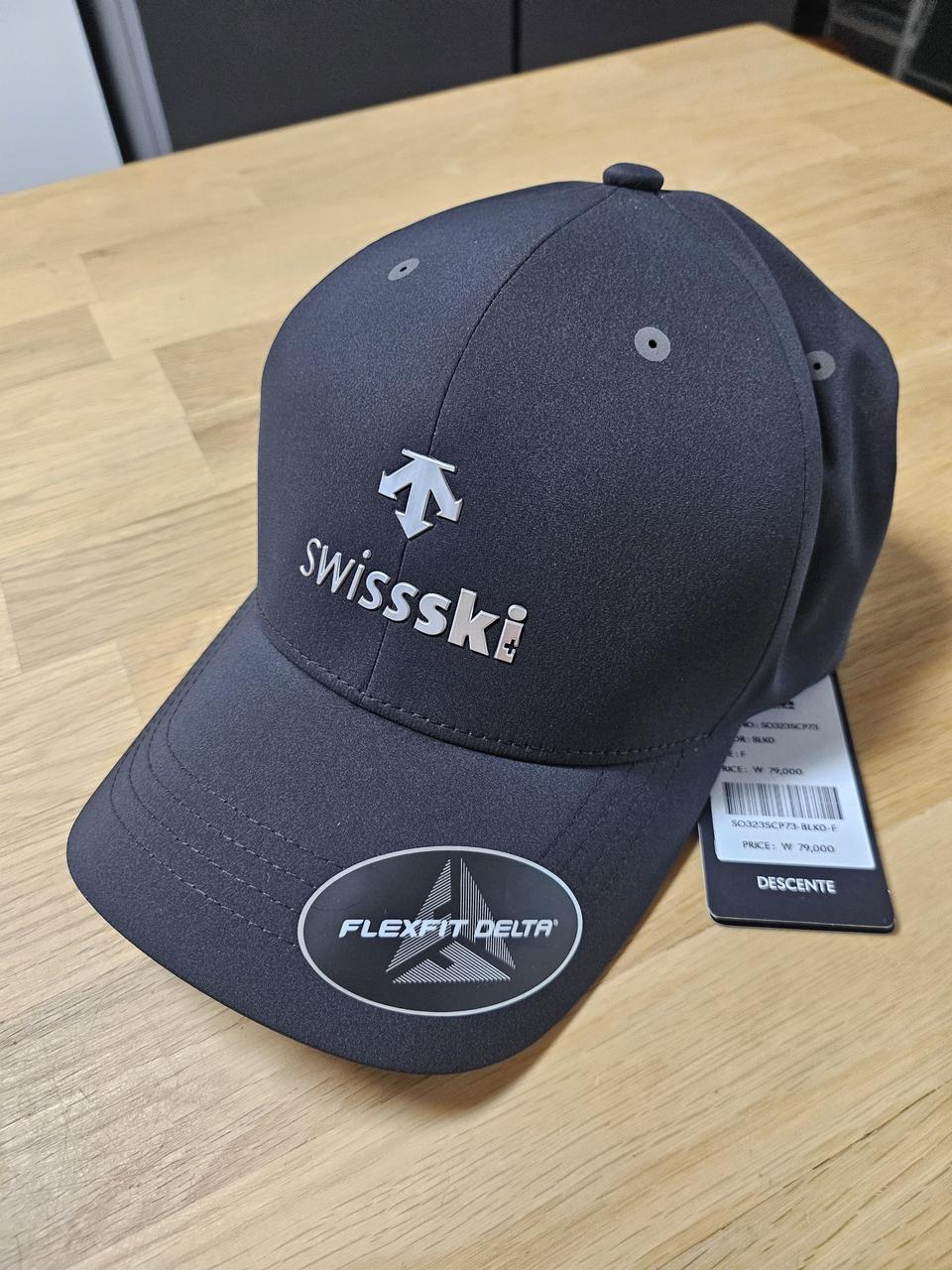 ❤데상트 스위스스키팀 심실링 6패널캡❤