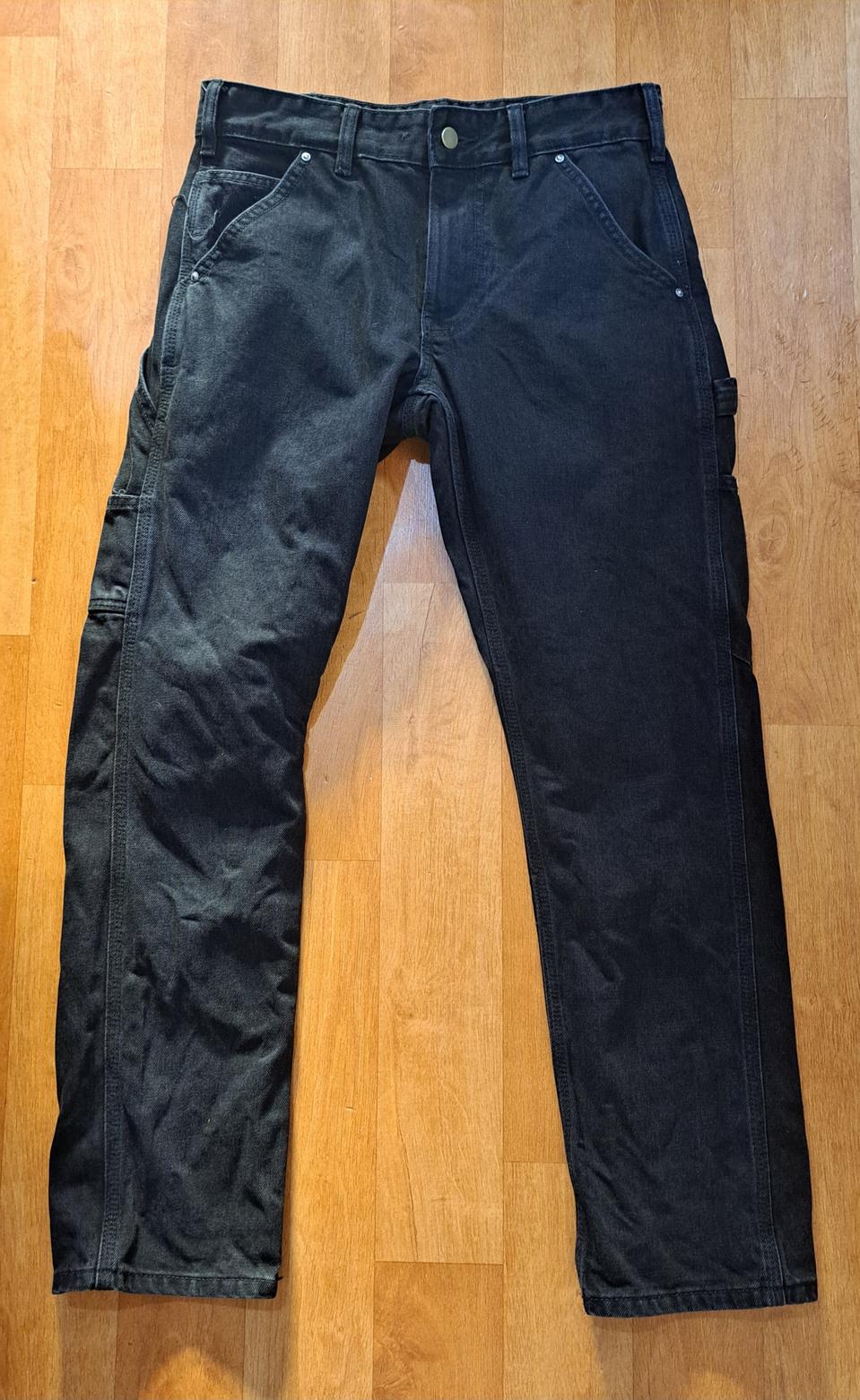 (무료배송)자라 카펜터 블랙진(30)