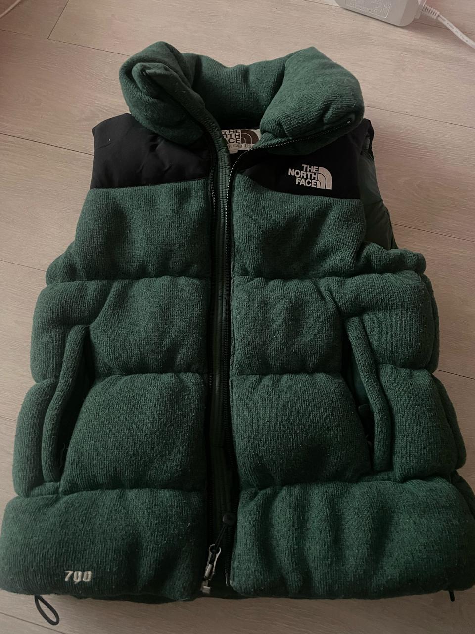 노스페이스 구스다운 베스트 NF201C81