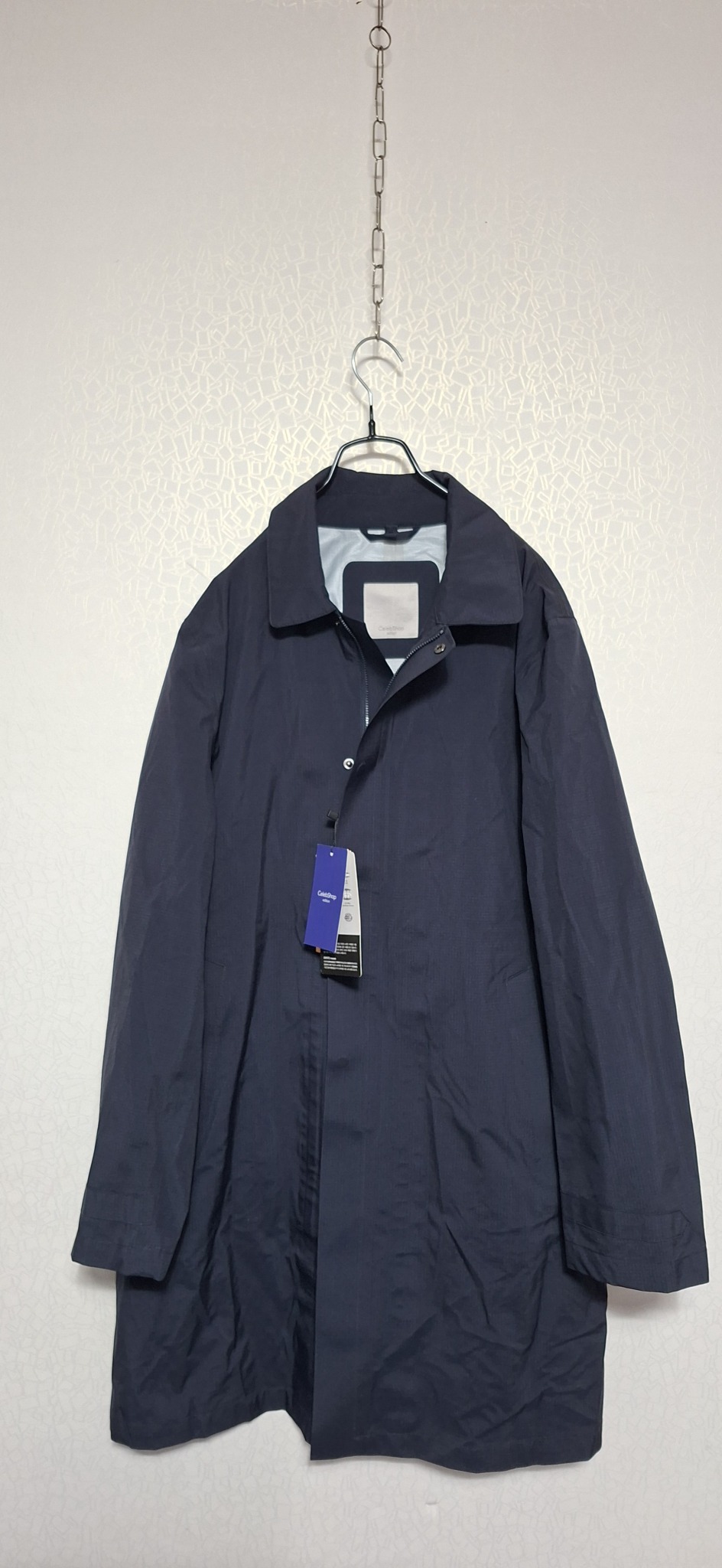 100 새상품 셀렙샵에디션 남자코트 레인코트 봄코트