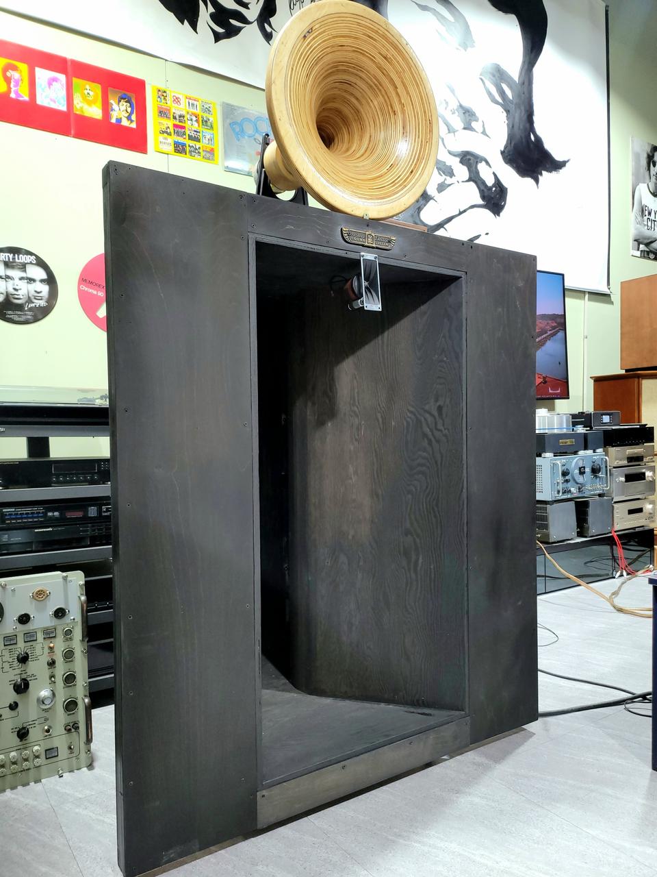 *western 16a 복각우드혼 스피커