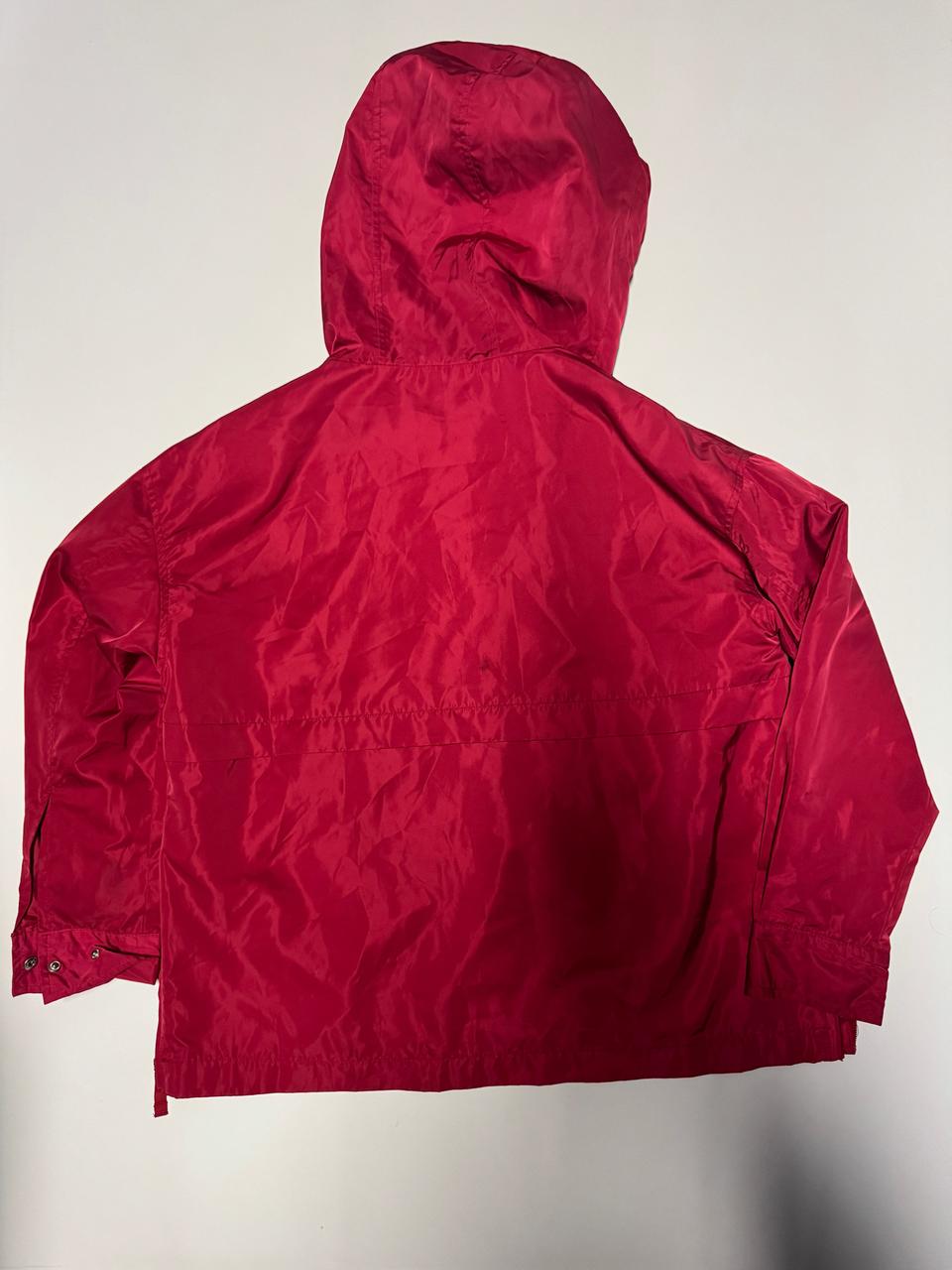 일본빈티지 JPN 레드 바람막이 후드 아노락 L ~ XL