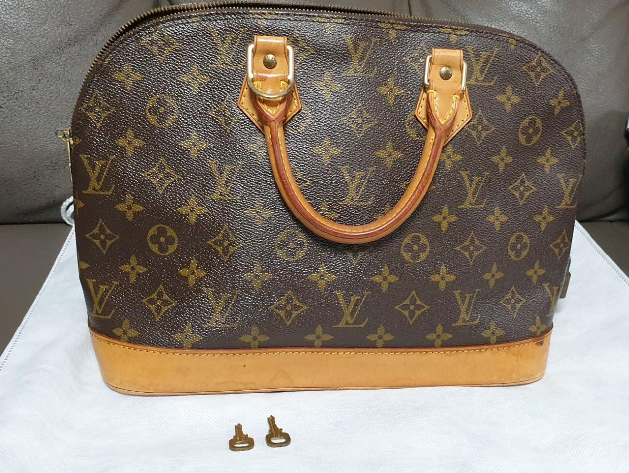 정품/빈티지 루이비통 알마 pm 모노그램