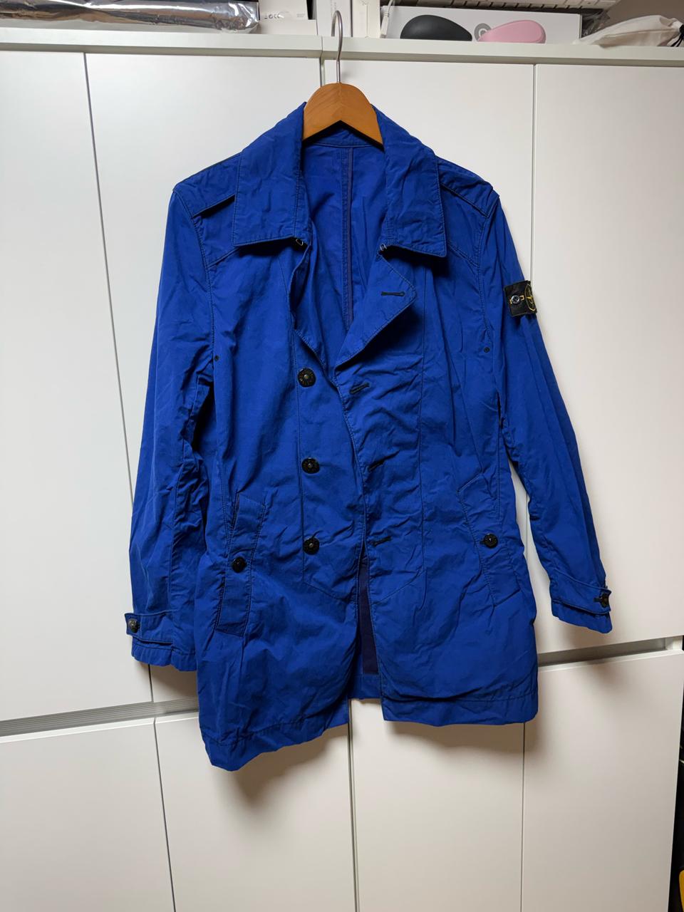 스톤아일랜드 트렌치 사파리 헌팅 야상 코트 자켓 STONE ISLAND