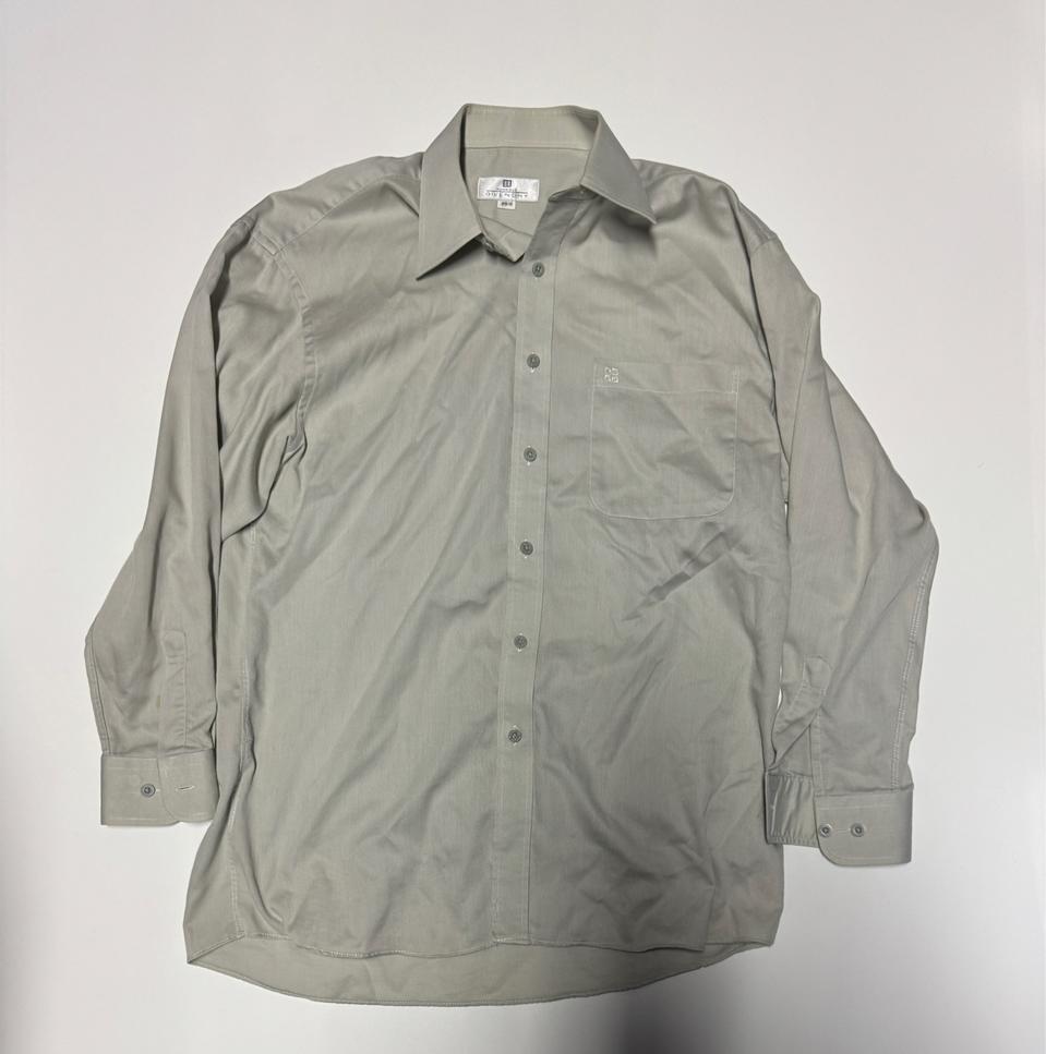 지방시 국내 라이센스 그레이 긴팔 셔츠 M