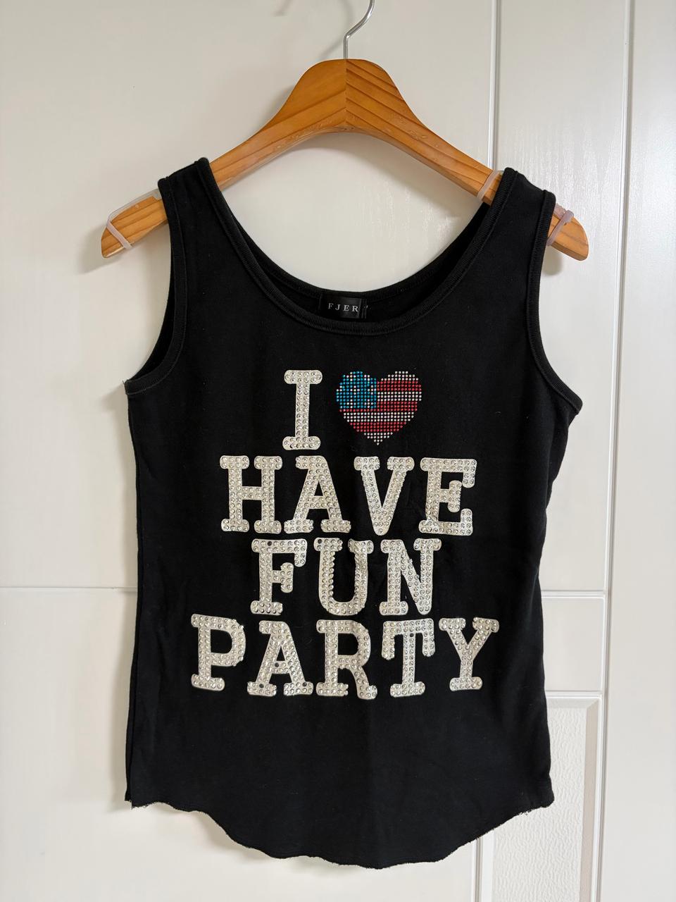 (일본 수입 빈티지)나시 티셔츠 민소매 블랙 기본 면 라운드 여름 티 M