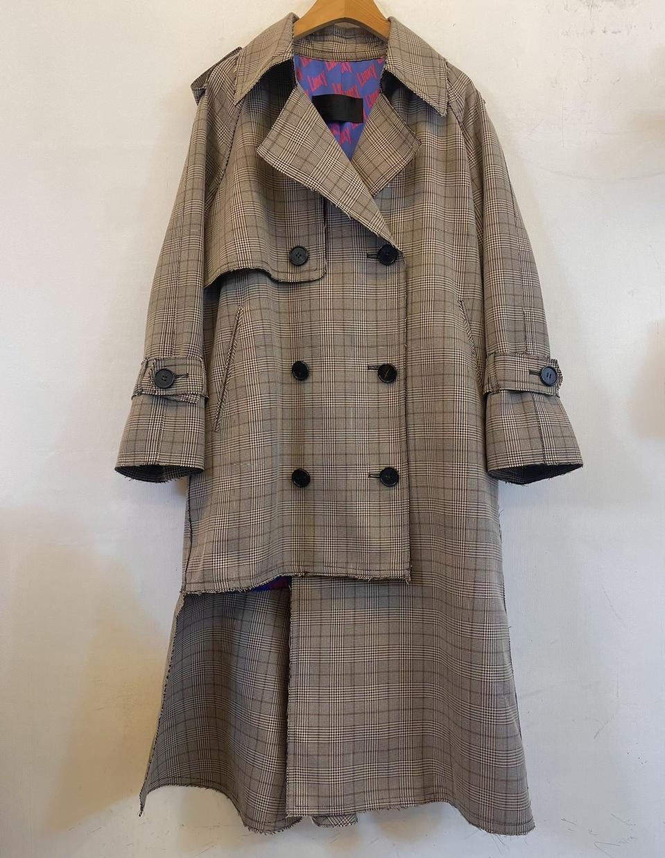 럭키슈에뜨 트렌치롱코트 36 (정가 598,000원) 트렌치자켓 하객룩