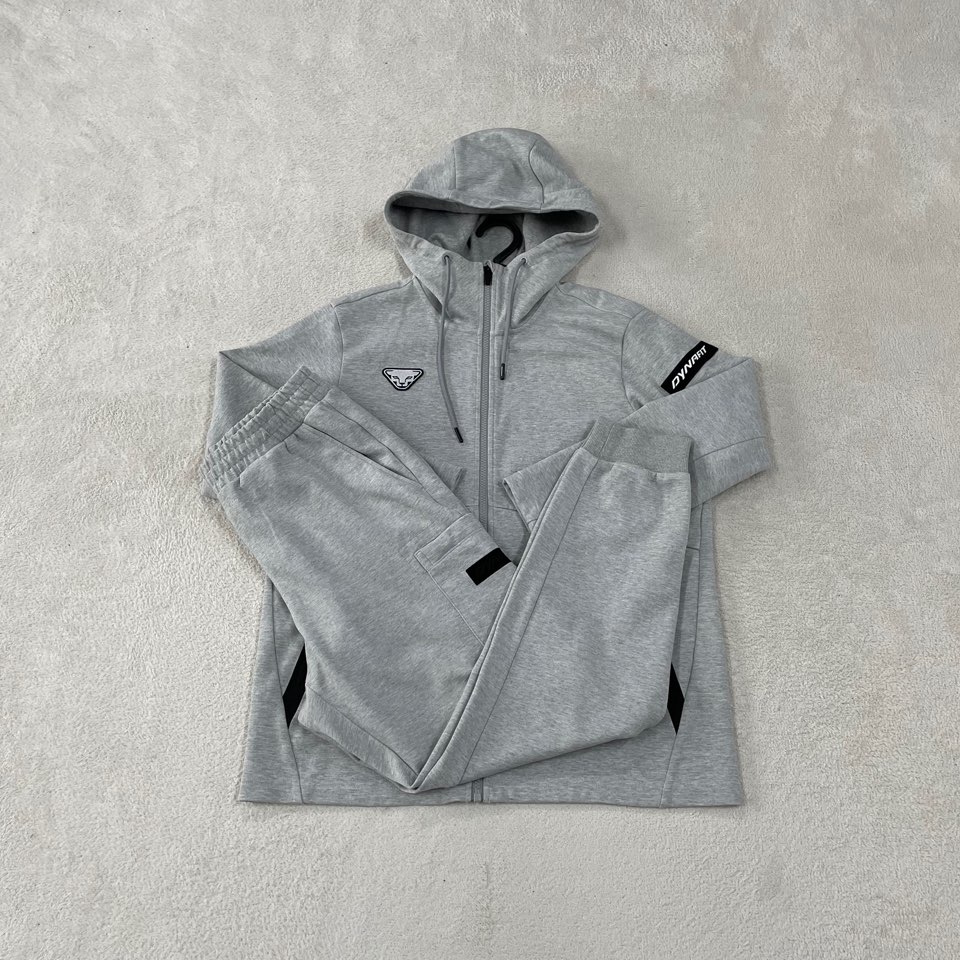 L 다이나핏 남성 트레이닝 세트 후드집업 바지 100