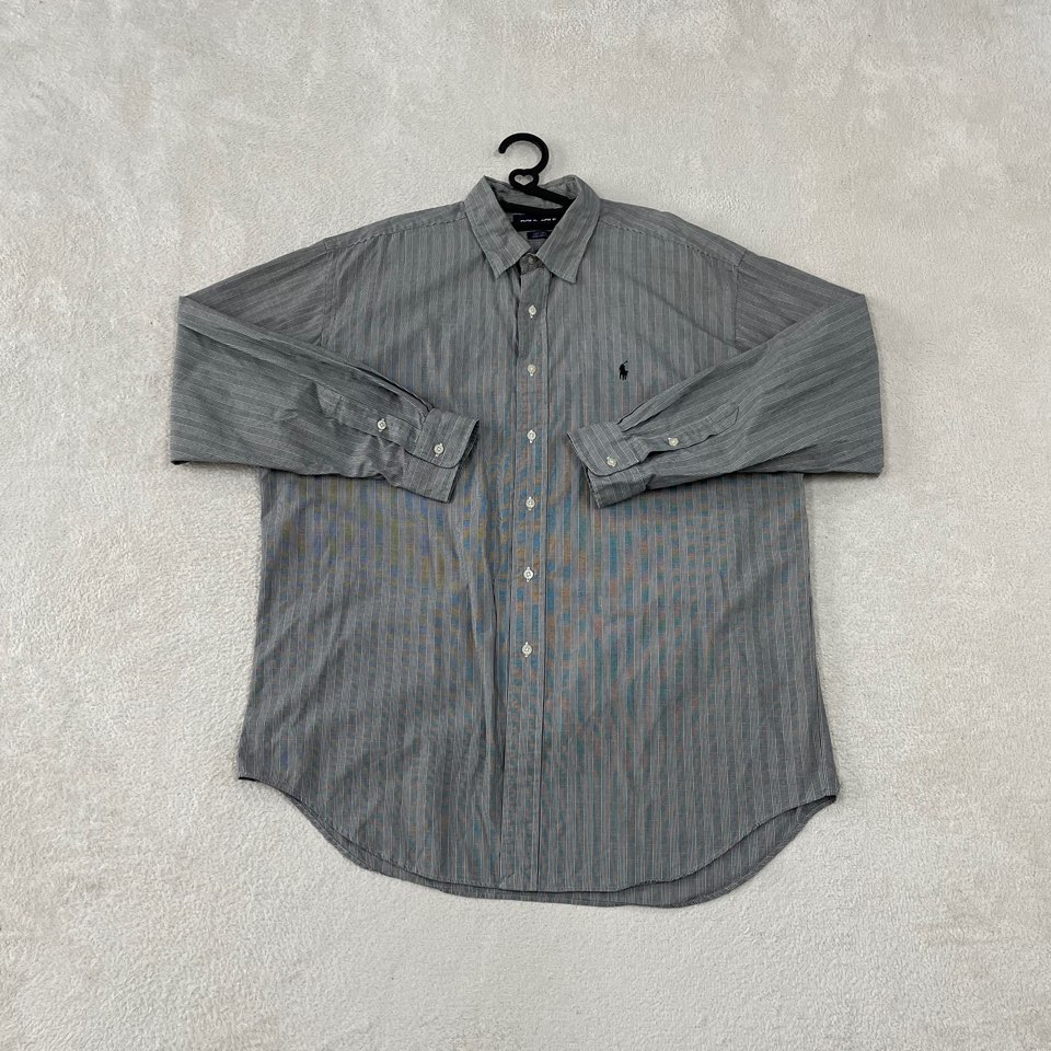 XL 폴로 90'S 로프팅 빅사이즈 체크 셔츠