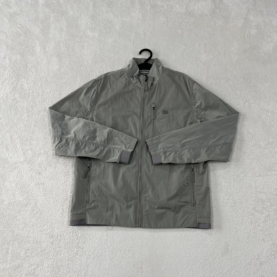 L 코오롱 나일론 블루종 바람막이 자켓 100