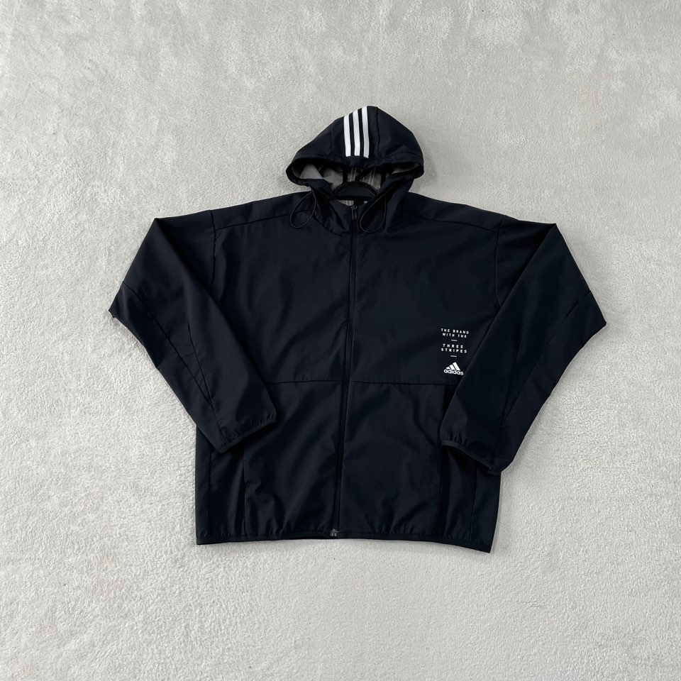 L 아디다스 우븐 바람막이 자켓 100