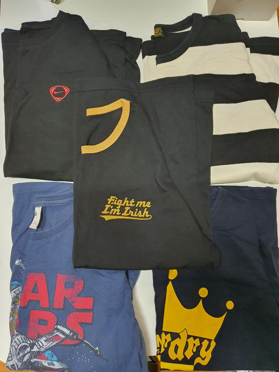 남성 빈티지 반팔 티셔츠 5종 일괄 특가