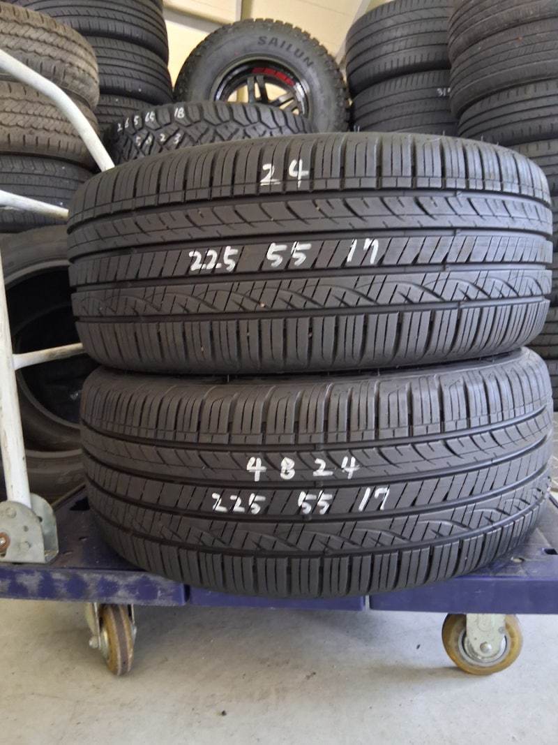 한국24년 (95%급) 벤투스S1 노블2/ 2255517 중고타이어 2개