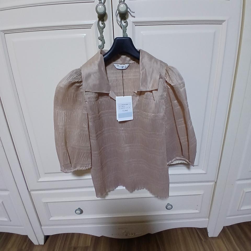 타임  블라우스