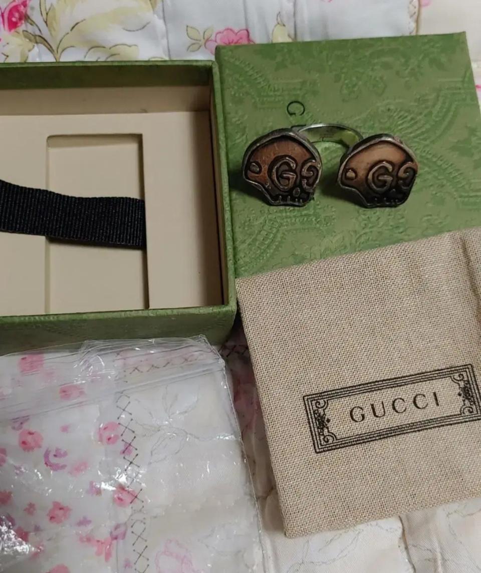 구찌 더블 반지