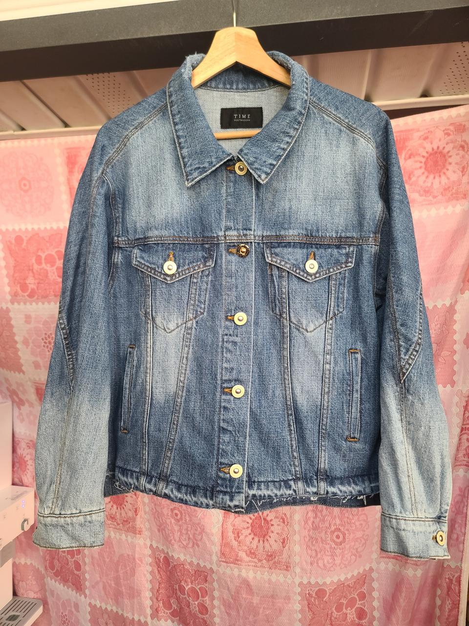 한섬 타임 청자켓