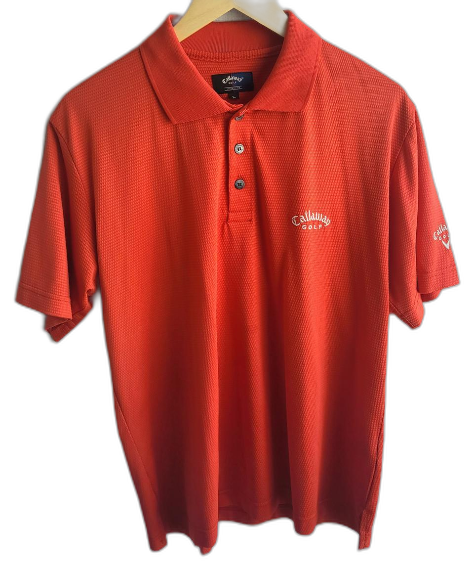 캘러웨이 남성 골프 반팔 카라티 L사이즈