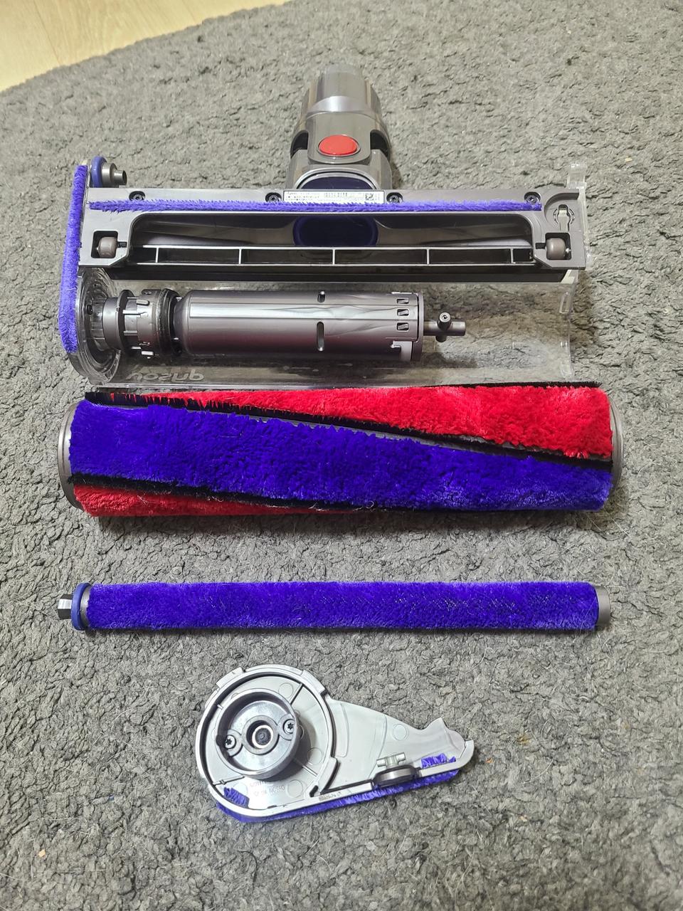 다이슨 무선청소기 V7 V8 V10용 소프트롤러 모터헤드 (분해세척완료)