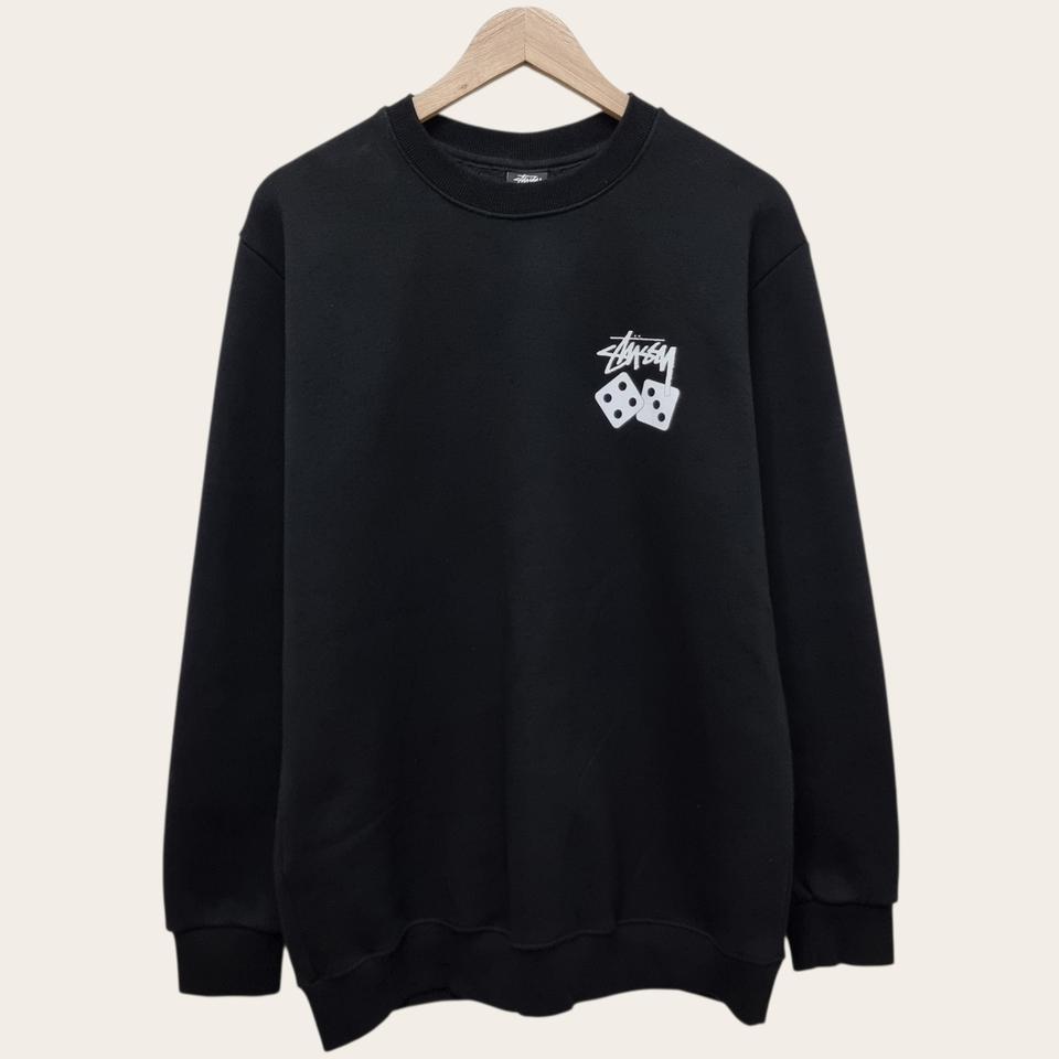 스투시 다이스 기모 맨투맨 105